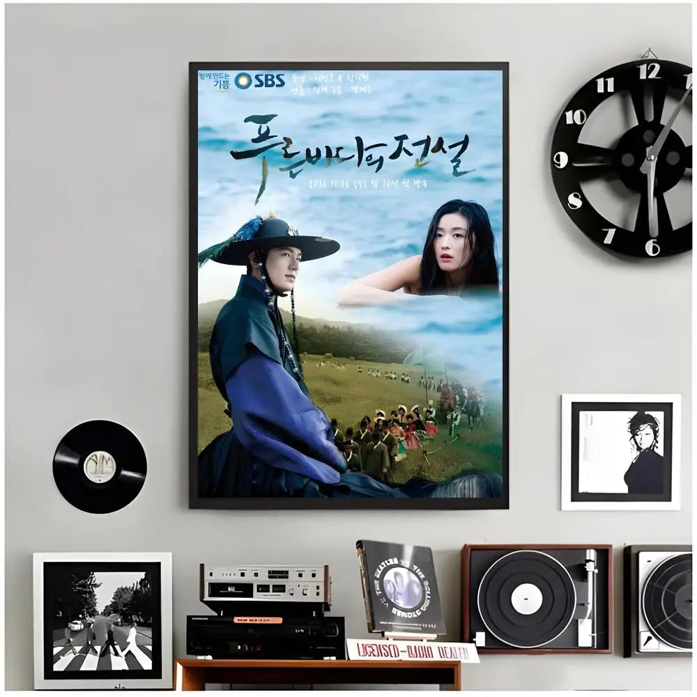 The Legend of The Blue Sea poster for modern home decor, HSF Marketplace K-Culture merch