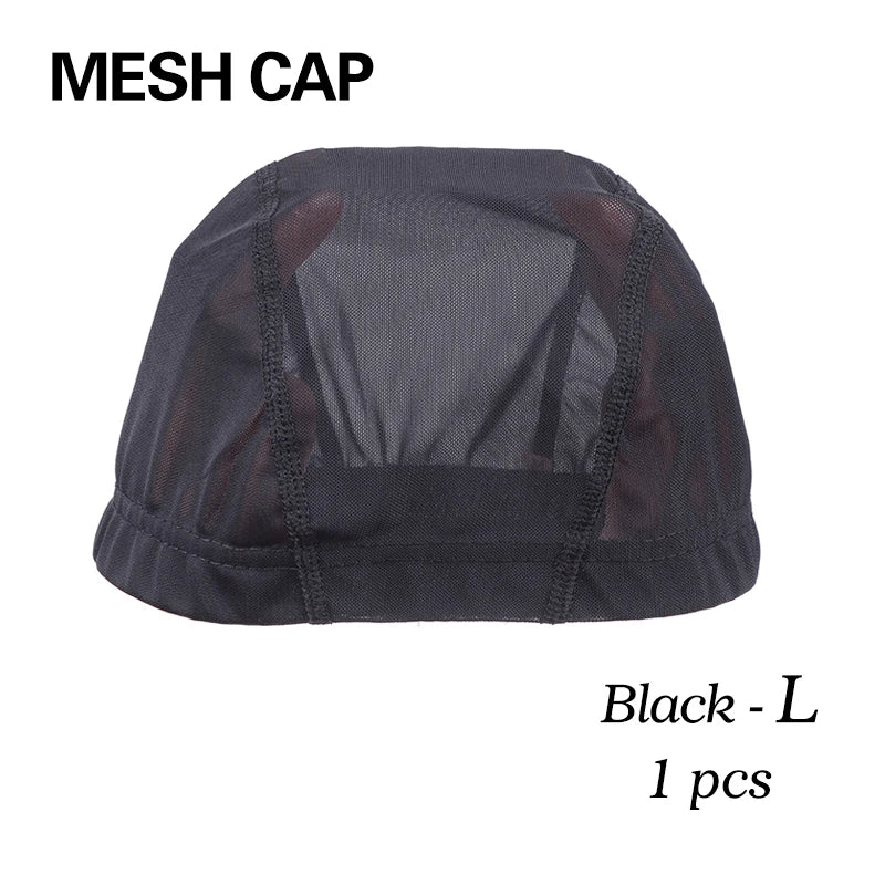 Breathable mesh dome wig cap for wig making, HSF hair styling tool