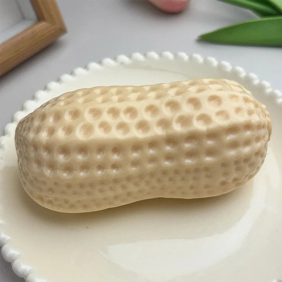 Crunchy Soft Cheese Cube Peanut Pudding Soap Corn Squishy Toy ASMR Sensory Fidget Toy Anti Stress Gift For Adults