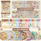 3D capybara landscape stickers, fun DIY sticker therapy collection for kids by HSF Marketplace