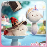 Genshin Impact Dodoco plush keychain blind box collectible featuring Klee by miHoYo
