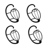 15 Inch Wig Hanger, Portable Hanging Wig Holder Stand, Collapsible Wig Display Hanger, Wig Rack for Multiple Wigs and Hats