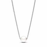 Silver heart pendant necklace with zircon circle charm, 925 sterling silver jewelry for women, perfect for DIY charm beads.