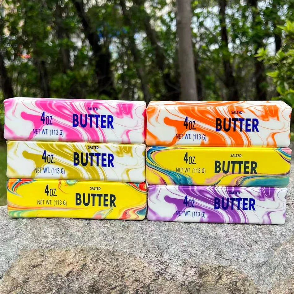 2026 Super Popular Colorful Slow Rising Butter Squishy Squeeze Toys Pack Sensory Stress Relief Soft & Stretchy Toy for