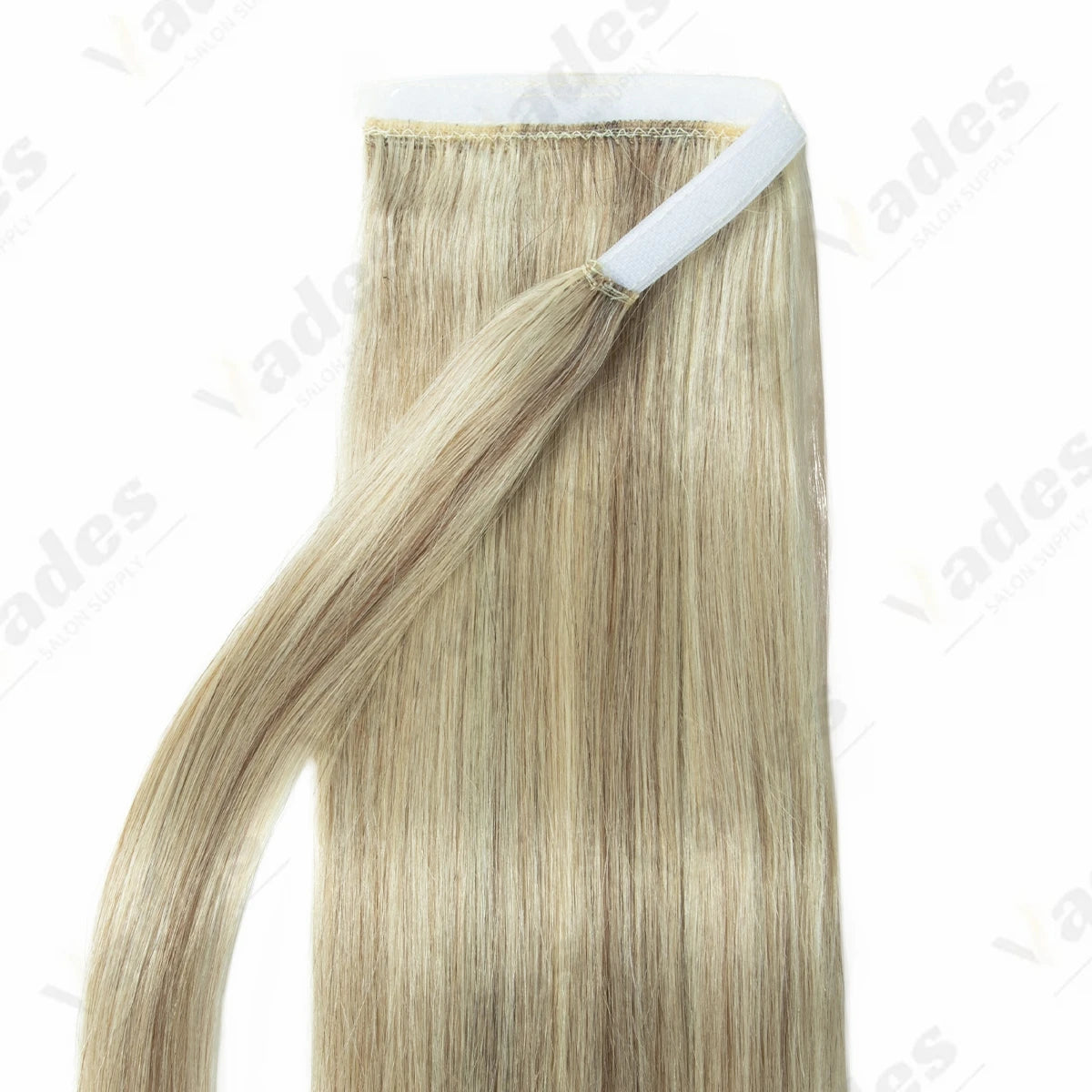 Silky straight Remy human hair clip-on ponytail extension for women by HSF Marketplace