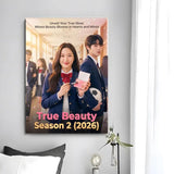 True Beauty Korean romance drama poster for wall decor, K-culture merch by HSF Marketplace