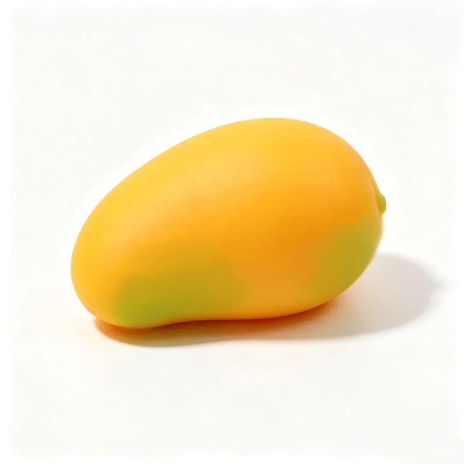 Mango Squishy Strawberry Soft Fruit Squeeze Fidget Toy Slow Rising Stress Anxiety Relief Decompression Home Office Party Gift