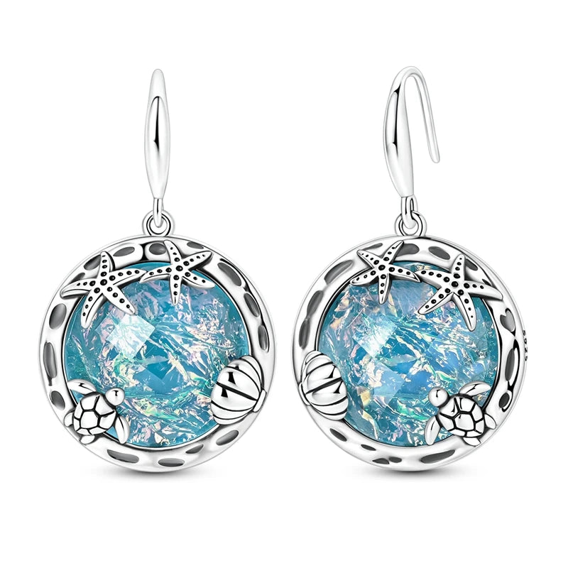 Hypoallergenic CZ zircon hoop earrings in 925 sterling silver by HSF Marketplace