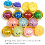 Kawaii glitter squishy dumpling sensory toy by HSF Marketplace