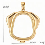 Rhinestone heart glass memory ashes pendant for jewelry making by HSF Marketplace