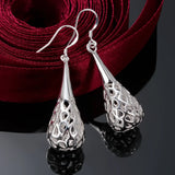 925 sterling silver hoop earrings for women, trendy elegant jewelry, HSF Marketplace brand