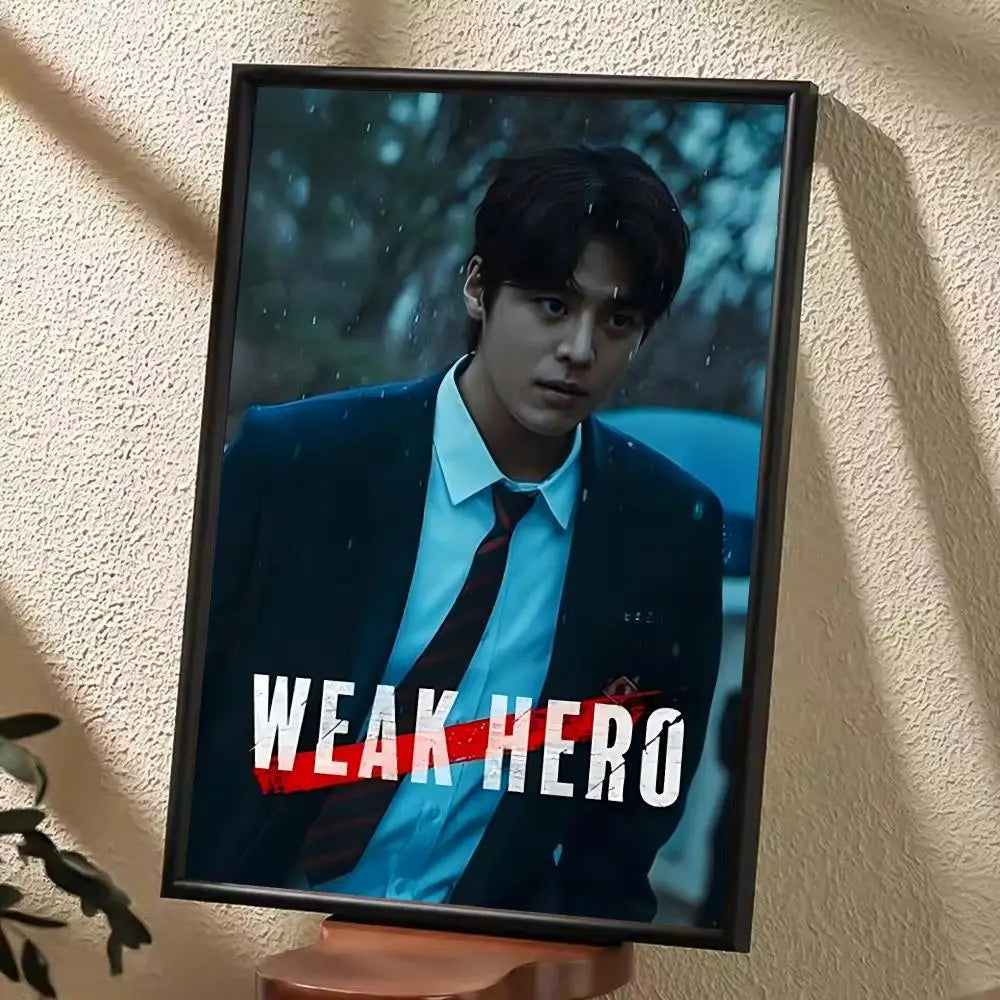 Weak Hero Class Korean TV drama wall art for modern decor, featuring K-culture design by HSF Marketplace