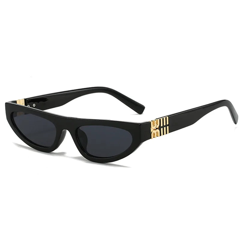 Small frame vintage cat eye sunglasses for women with UV400 protection, HSF Marketplace brand