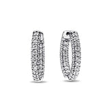 925 silver butterfly square heart-shaped earrings by HSF Marketplace for women