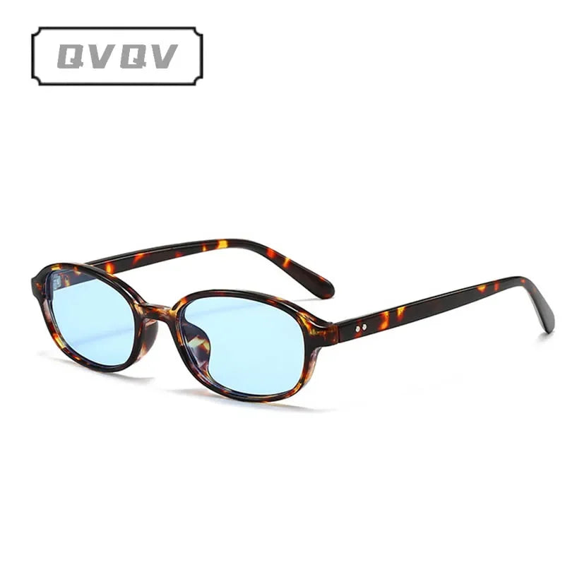 Lightweight oval sunglasses for women by HSF Marketplace, featuring retro design and outdoor travel-ready style.