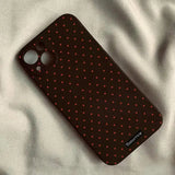 Stylish Polka Dot Phone Case for iPhone Models 11 to 18