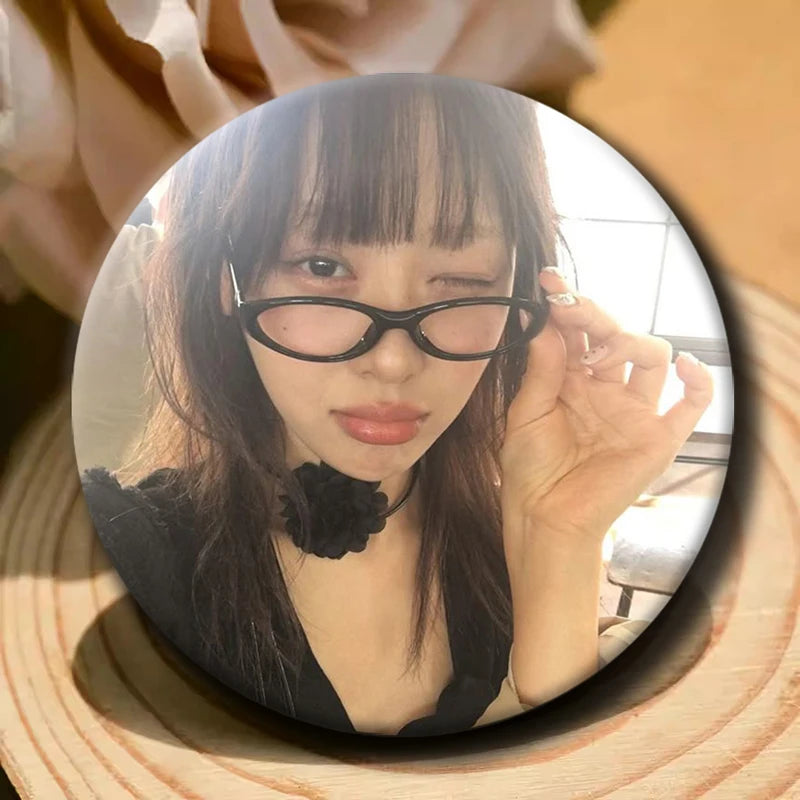 YVES soft button pins for LOONA fans, cute K-pop accessories by HSF Marketplace