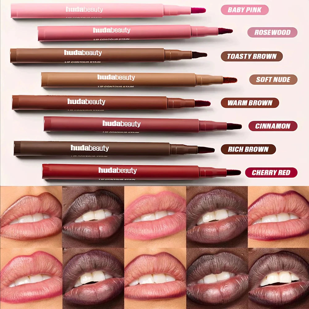 Waterproof matte red lipliner pencil by HSF Marketplace, long-lasting, moisturizing, velvet texture, suitable for contouring and lips.