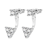 Orstarry S925 sterling silver 18k gold classic knot stud earrings for women, shown against a plain background