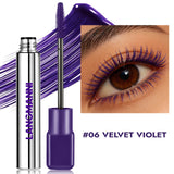 HSF waterproof colored mascara in green, blue, white, pink, and black for thick, curling, natural-looking lashes