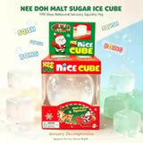 2026 New Needoh Christmas Glow-in-the-dark Square Pinch Music Christmas Element Filled with Maltose Pinch Music Toy