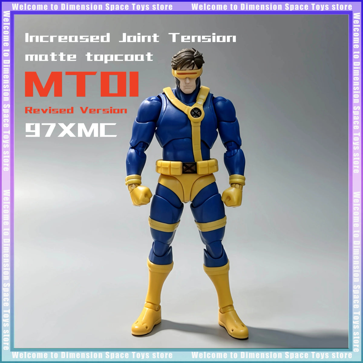 1/12 Mustang Toys 97 Anime Color MT02 X-Men Cyclops Scott Summers action figure collectible model