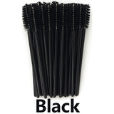50-piece HSF Marketplace eyelash brush set for lash extensions and makeup application