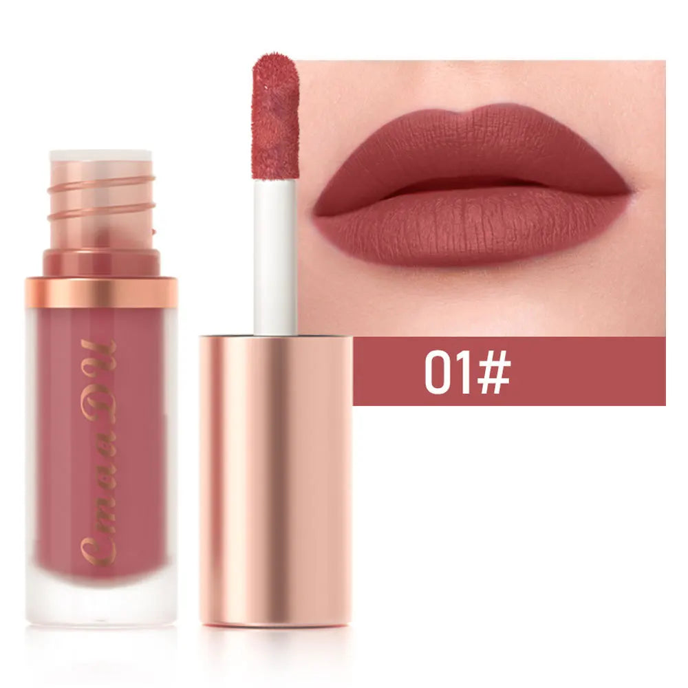 HSF Marketplace waterproof matte velvet lip glaze with moisturizing, long-lasting non-stick lip color wand