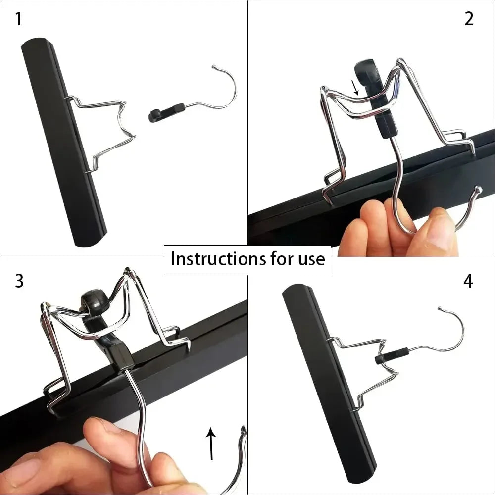 1-3Pcs Wig Hanger for Multiple Wigs Hair Extensions Carrier Storage Organizer for Virgin Hair Weft & Clip Extensions
