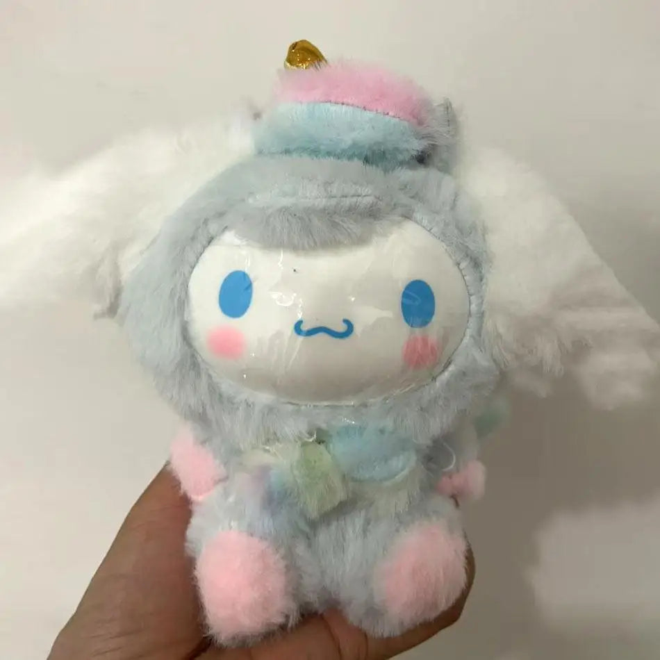 Sanrio Dream Unicorn Series vinyl plush blind box featuring Hello Kitty and Kuromi cartoon pendants for bags