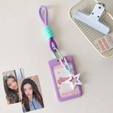 Kpop photo holder slide card bag with keychain, 54 slots, by HSF Marketplace