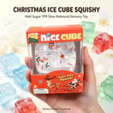 2026 New Needoh Christmas Glow-in-the-dark Square Pinch Music Christmas Element Filled with Maltose Pinch Music Toy