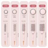 Round Blow Dry Brush Professional Curly Hair Hot Cylinder Comb Suitable for Fashionable Curly Roller Hair Styling Accessories