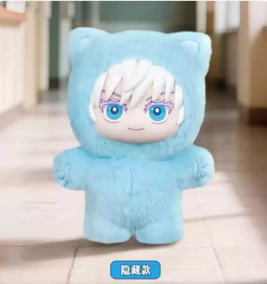 Jujutsu Kaisen Season 2 Gojo Satoru Cat Park Party blind box plush doll pendant collectible figure by HSF Marketplace