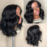 Best Double Drawn Short Bob Wigs Raw Vietnamese Virgin Hair Glueless Body Wave Human Hair Lace Frontal Pre Cut 13x4 Hd Lace Wig