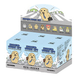 Nudaeng Weekly Life plush puppy keychain blind box anime pendant collectible mystery toy