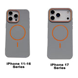 Ultrathin magnetic phone case for iPhone 11–18 Pro Max, slim protective cover in close-up view