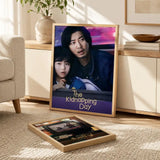 Korean drama The Kidnapping Day poster, modern wall decor by HSF Marketplace