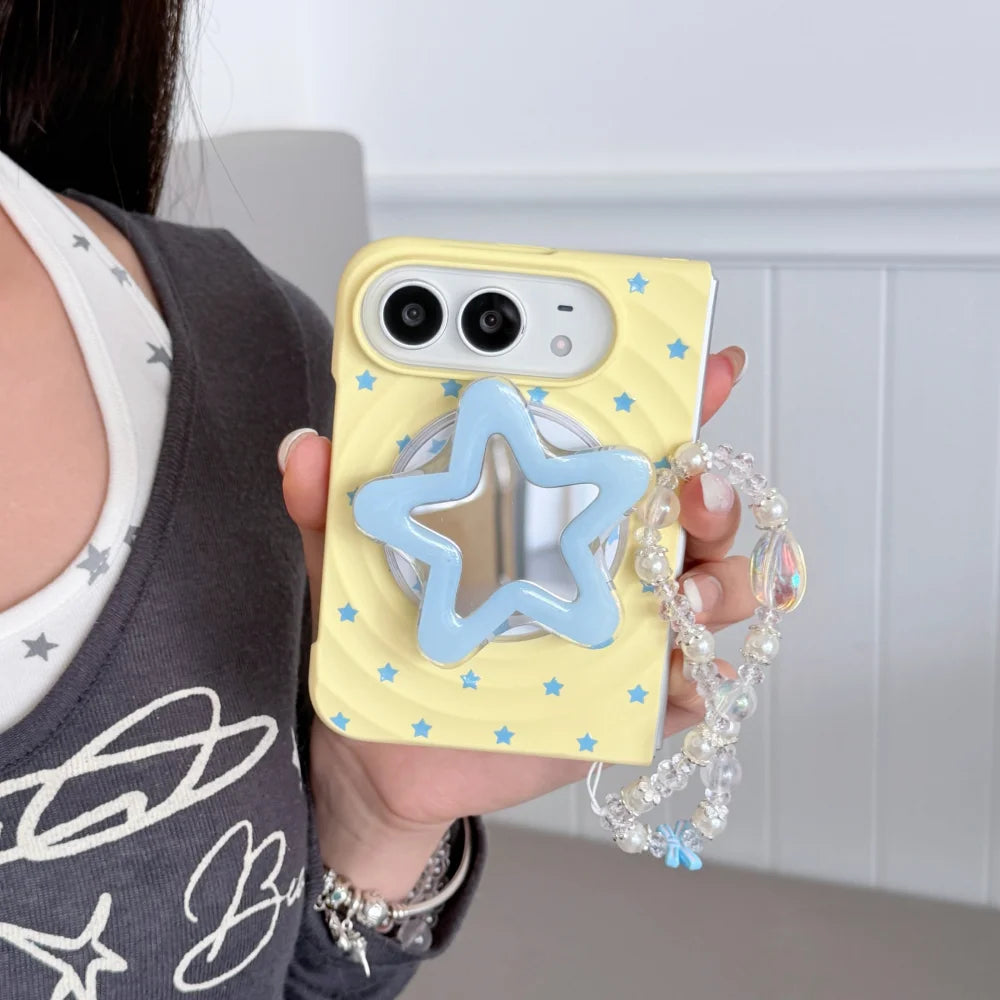 Dopamine Ripple Pattern iPhone Duo Case with Stand Feature by HSF Marketplace