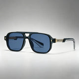 Vintage square HSF Marketplace sunglasses for men and women with UV400 protection