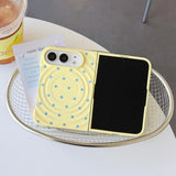 Dopamine Ripple Pattern iPhone Duo Case with built-in stand by HSF Marketplace