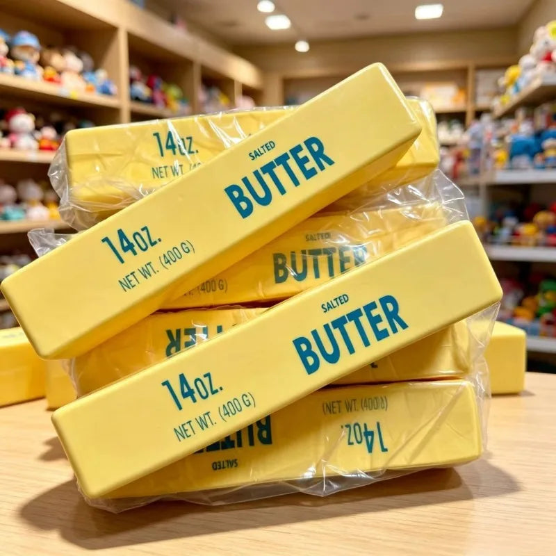 2026‑2027 24cm Giant Butter Stick Squishy Toy Soft Slow Rebound Stress Relief Squeeze Fidget Toy for Gift 