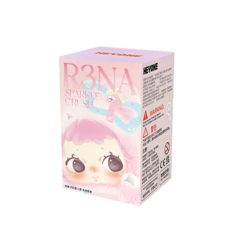 HEYONE RA3N-SPARKLE CRUSH Series vinyl plush pendant mystery box collectible figure