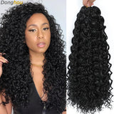 GoGo Curl crochet hair for Black women by HSF Marketplace in beach wave style