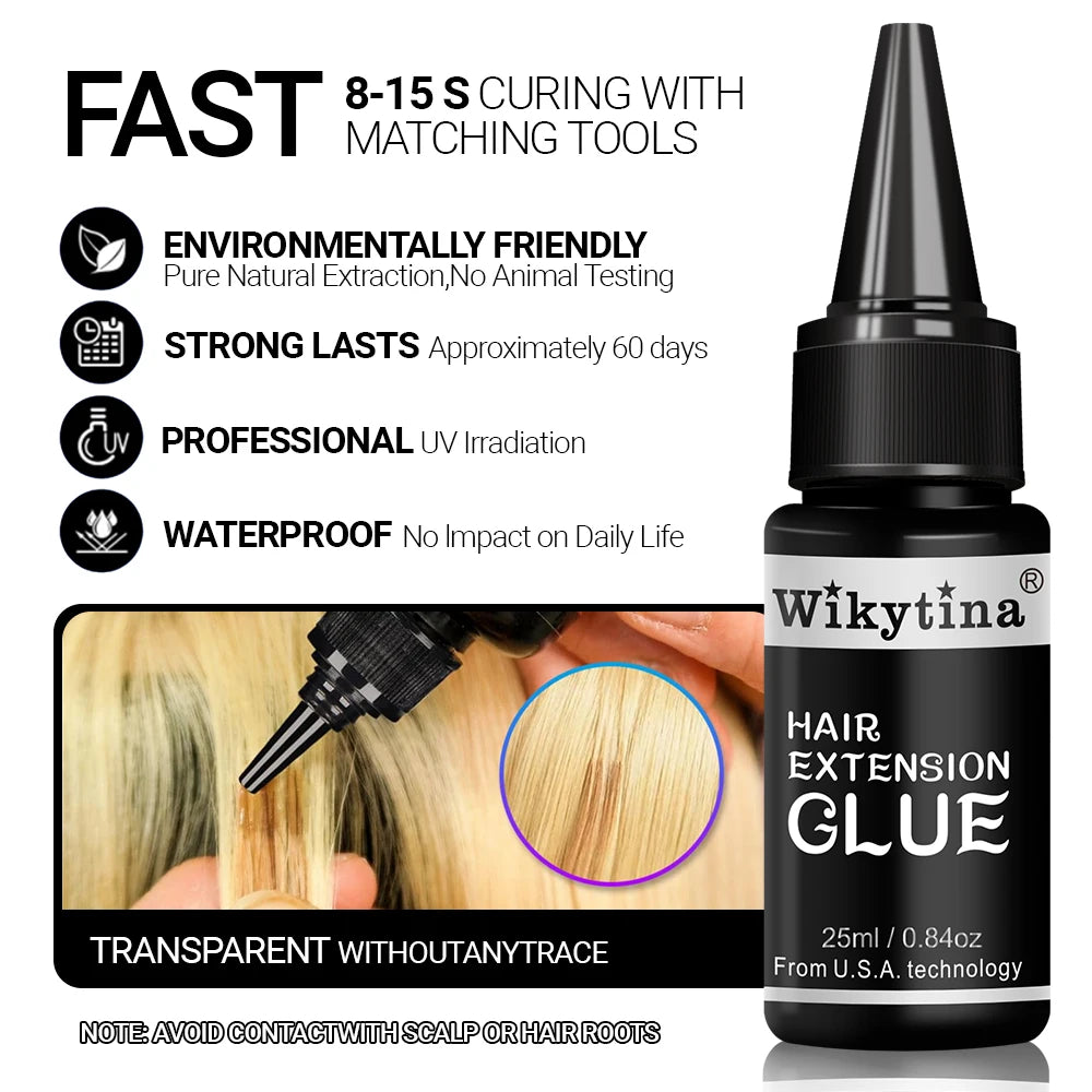 HSF Marketplace professional UV light hair extensions machine for salon use, black styling tool with control panel