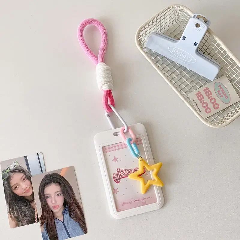 Kpop photo holder slide card bag with keychain, 54 slots by HSF Marketplace