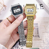 Unisex F91W Retro Men Women's Multifunction LED Digital Watch Stainless Steel Sports Wristwatches Ladies Electronic Wristwatch