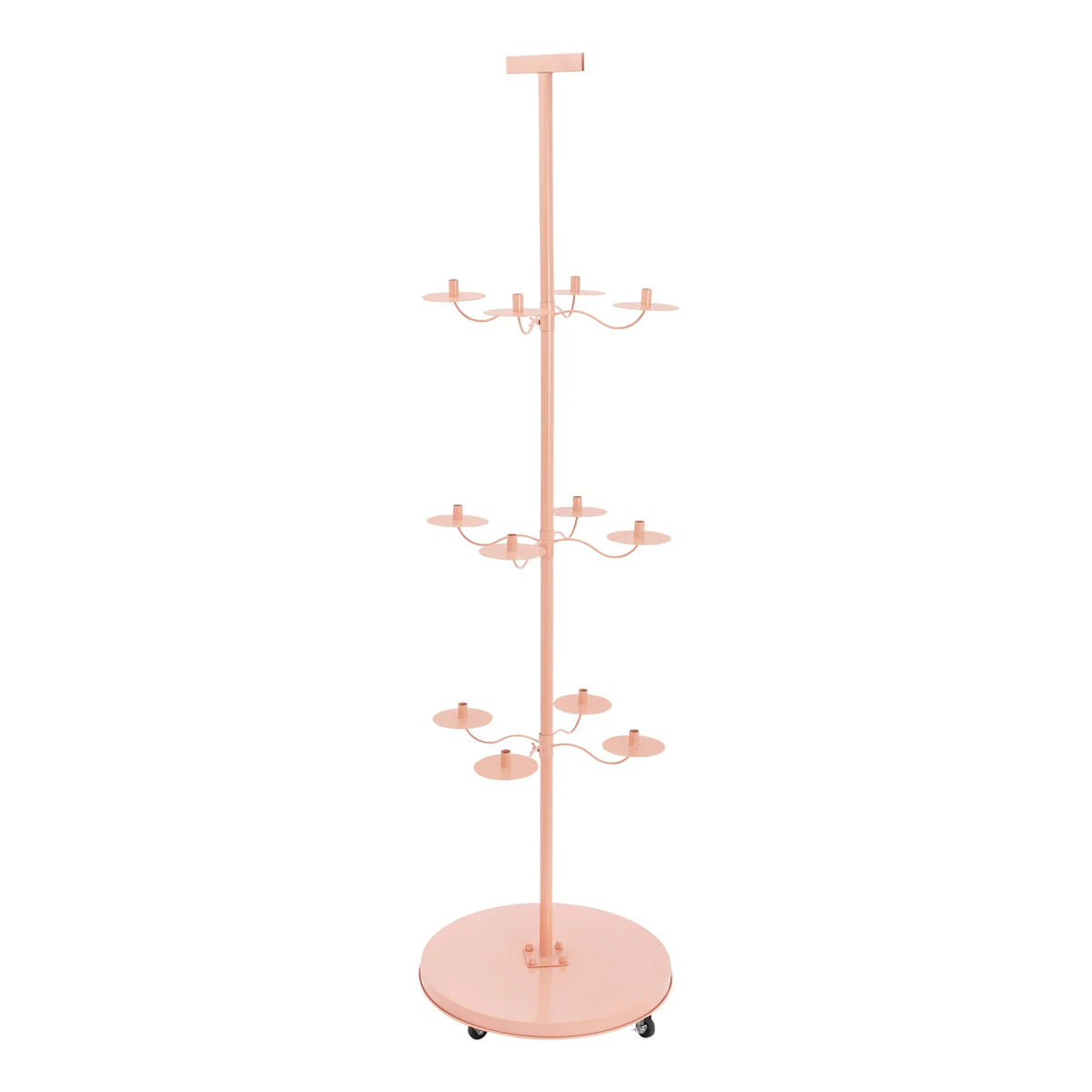 12 Arm Wig Head Display Stand with Universal Wheel Metal Wig Display Holder 360° Wig Display Tool for Hair Salon and Art Gallery