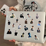 Korean drama male lead sticker collection for creative decor, HSF Marketplace K-culture merch