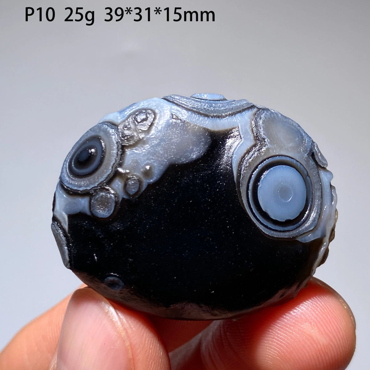 Natural Gobi Agate Eye Mineral Crystal Energy Specimen Collectible Gift Home Decor - Appreciation of Natural Stones